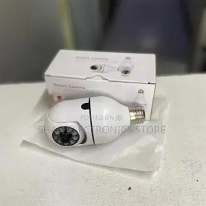 ,Home Smart Security- Bulb Smart Wifi PTZ Camera V380 Pro