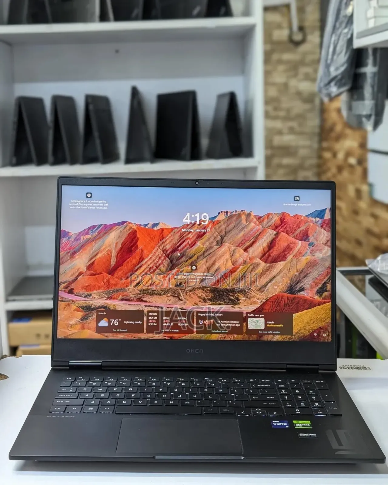 Laptop HP Omen 16 16GB Intel Core I7 SSD 512GB