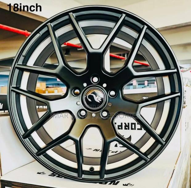 18 Inch Matte Black Rims | Sleek, Durable Stylish Upgrade