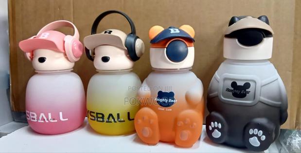 Kids Naughty Bear Water Bottle 500ml - thumbnail 2
