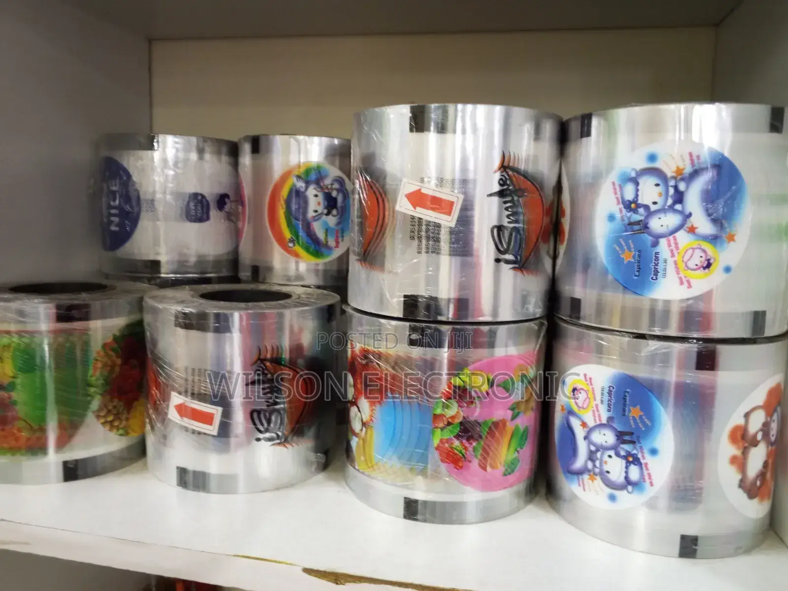 Cup Sealing Wrapping Paper.