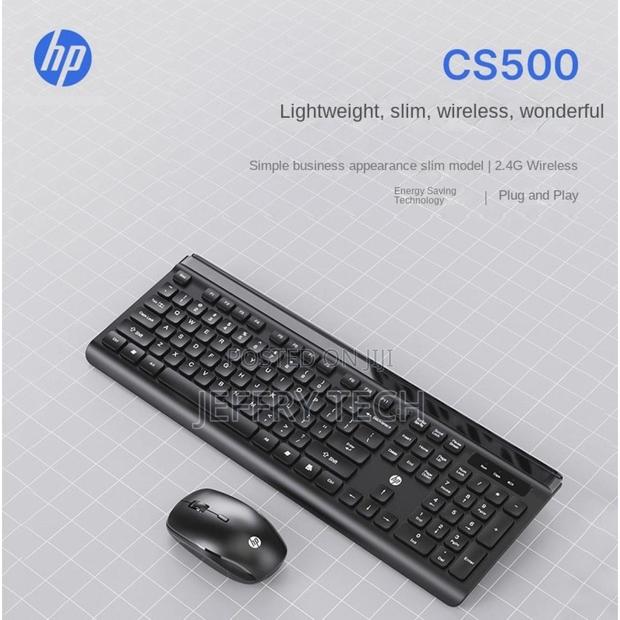Hp Cs500 Wireless Combo- Mouse Keyboard - thumbnail 2