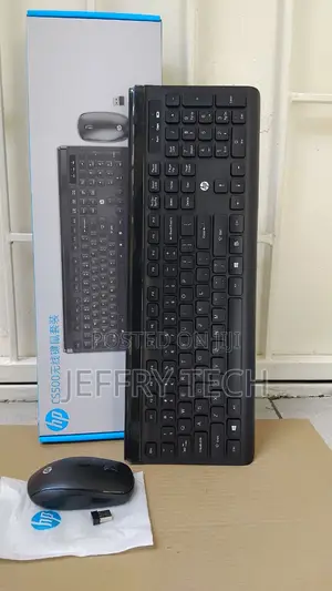 Hp Cs500 Wireless Combo- Mouse Keyboard