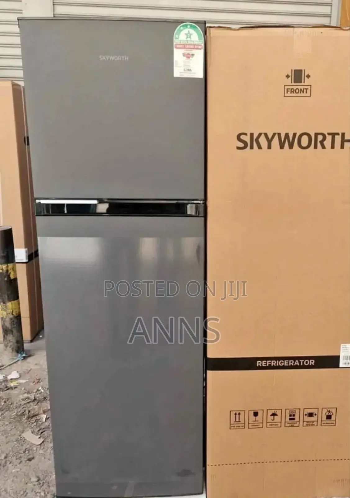 Skyworth 280 Litres Double Door Refrigerator
