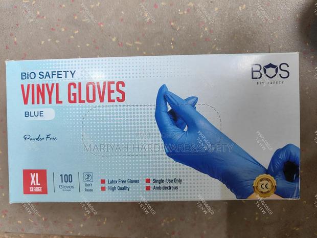 Disposable Gloves Color Blue - main view