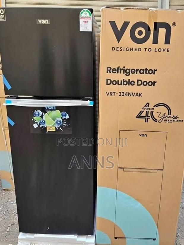 No Frost Double Door Refrigerator -334 Litres