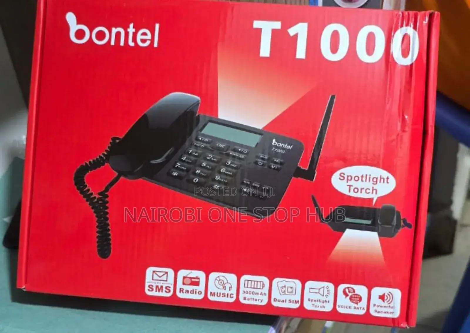 Bontel T1000, a Fixed Wireless GSM Desktop Phone.