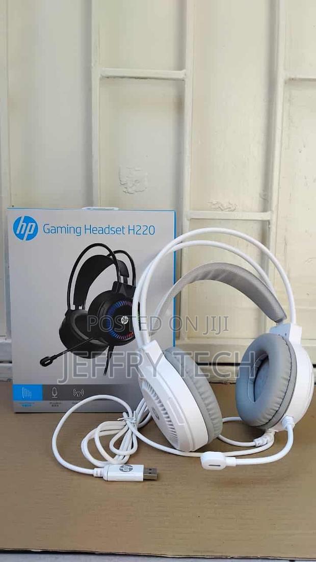 Hp H220 Gaming Headset -White - main view