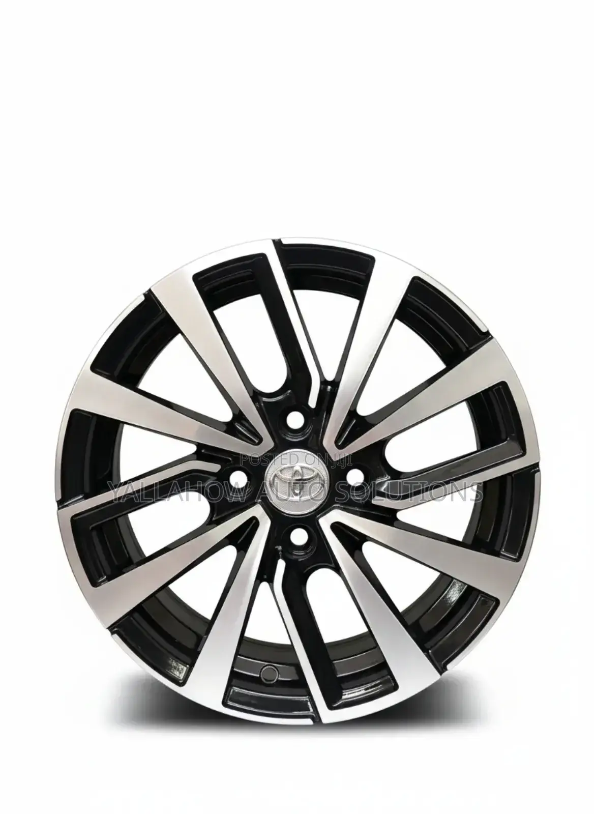 16 Inch Black Silver Rims | Stylish, Durable Performance-Ready