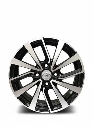 16 Inch Black Silver Rims | Stylish, Durable Performance-Ready
