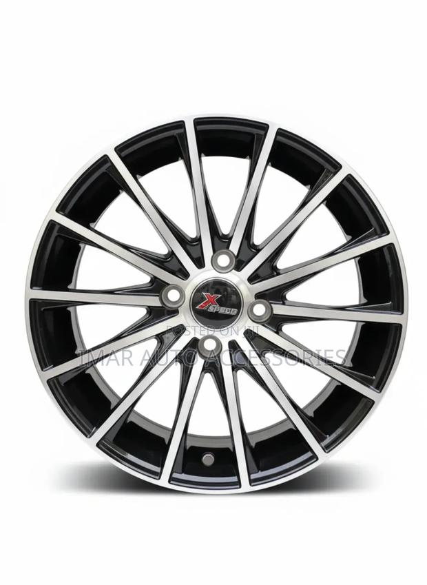 18 Inch Black Silver Rims | Stylish, Durable Performance-Ready