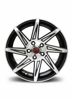 17 Inch Black Silver Rims | Stylish, Durable Perfect Fit for Cars