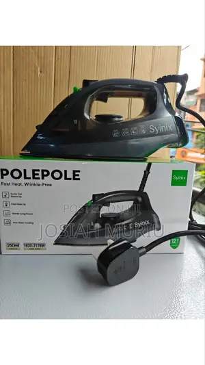 Syinix Steam Iron With Non-Stick Surface – High Performance