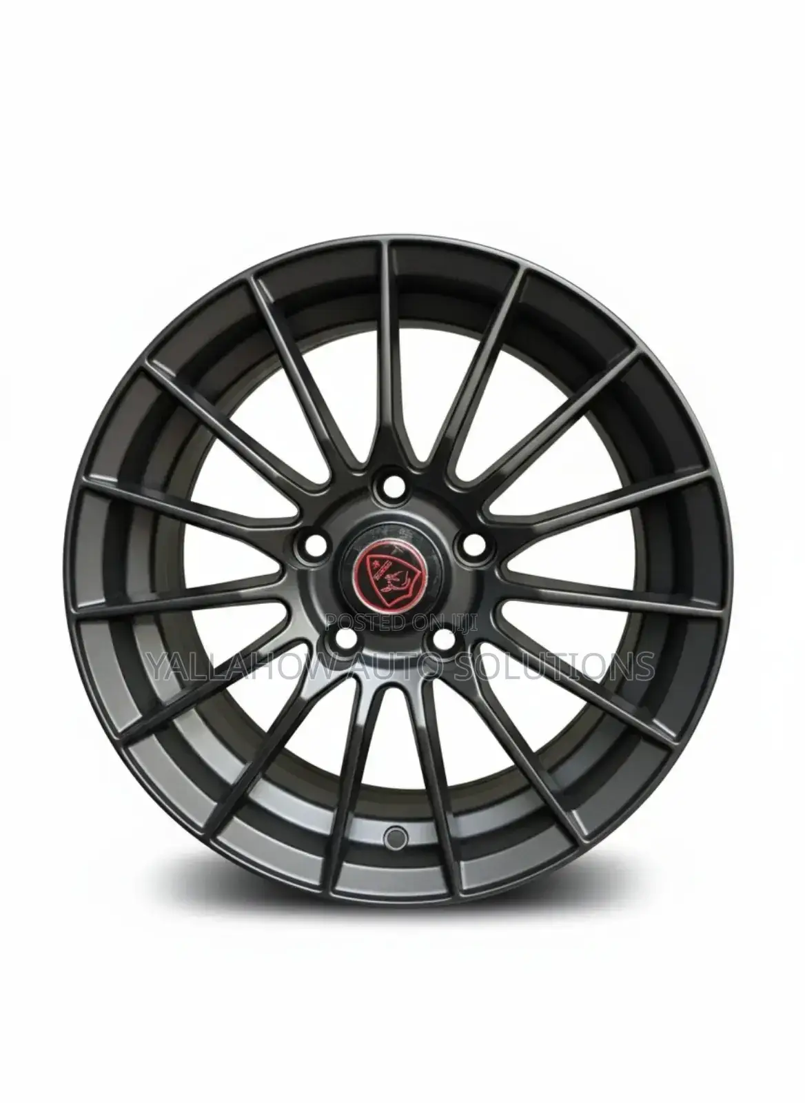 17 Inch Black Silver Rims | Stylish, Durable Perfect Fit