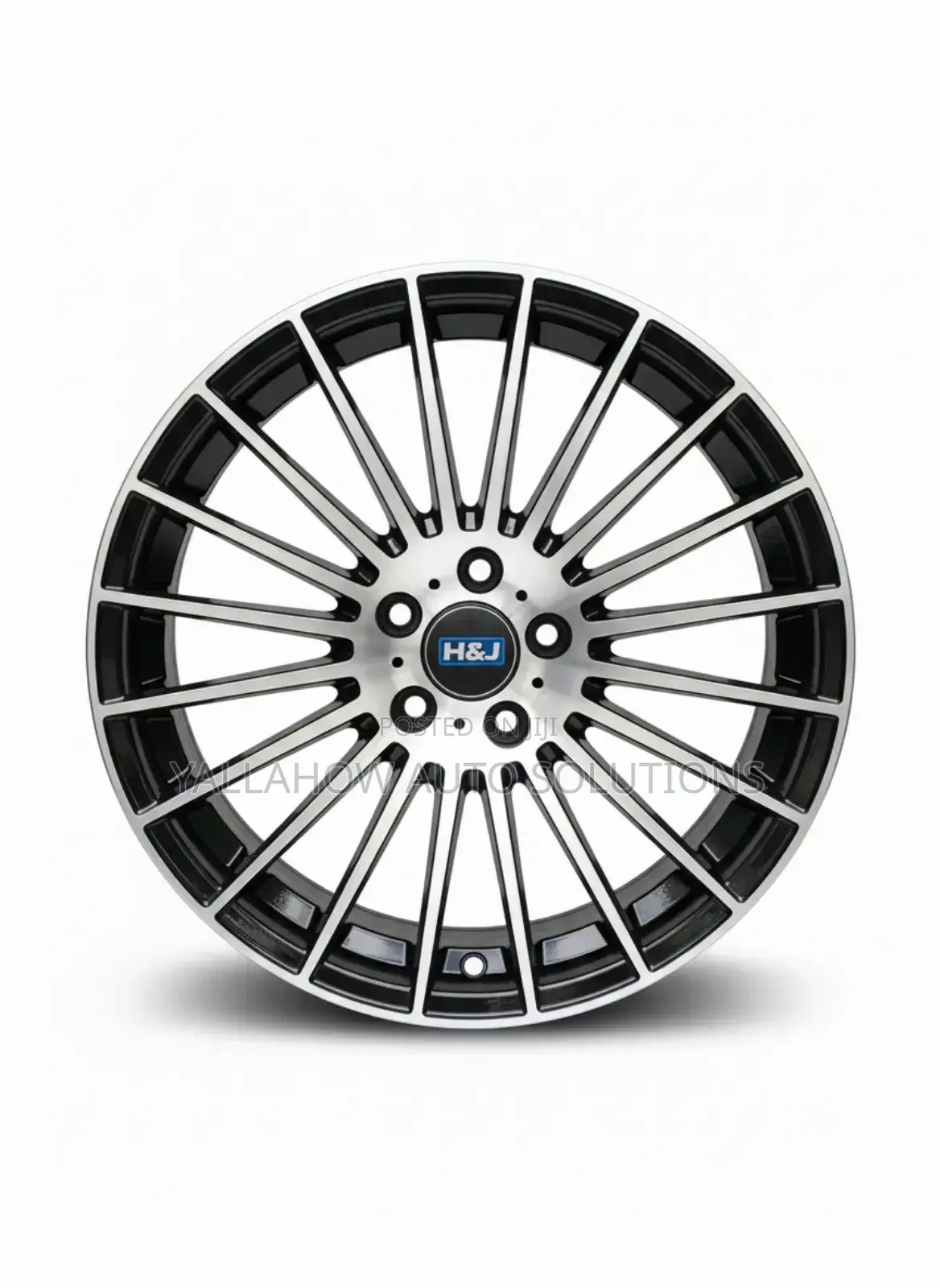 17 Inch 5-Hole Hj Rims | Durable, Stylish Performance-Ready