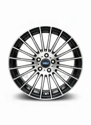 17 Inch 5-Hole Hj Rims | Durable, Stylish Performance-Ready
