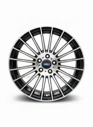 17 Inch 5-Hole Hj Rims | Durable, Stylish Performance-Ready