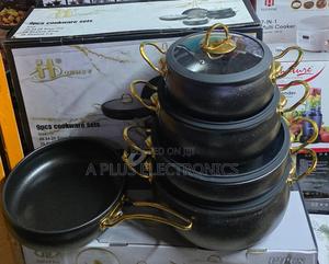 9 PCS Granite Cookware Set - main view