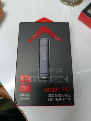 SSK Sd301 Pro 512gb Portable SSD Dual Interface Type C and Usb a Solid - thumbnail 2