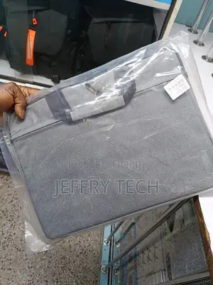 Polyester Grey Laptop Cover for 14 Inch