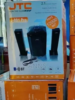 New Model Black JTC Woofer J-801 Pro