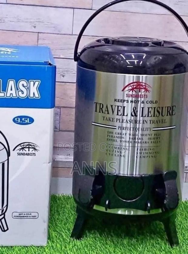 New Model Portable Food Flask - Tea Urn 9.5 L