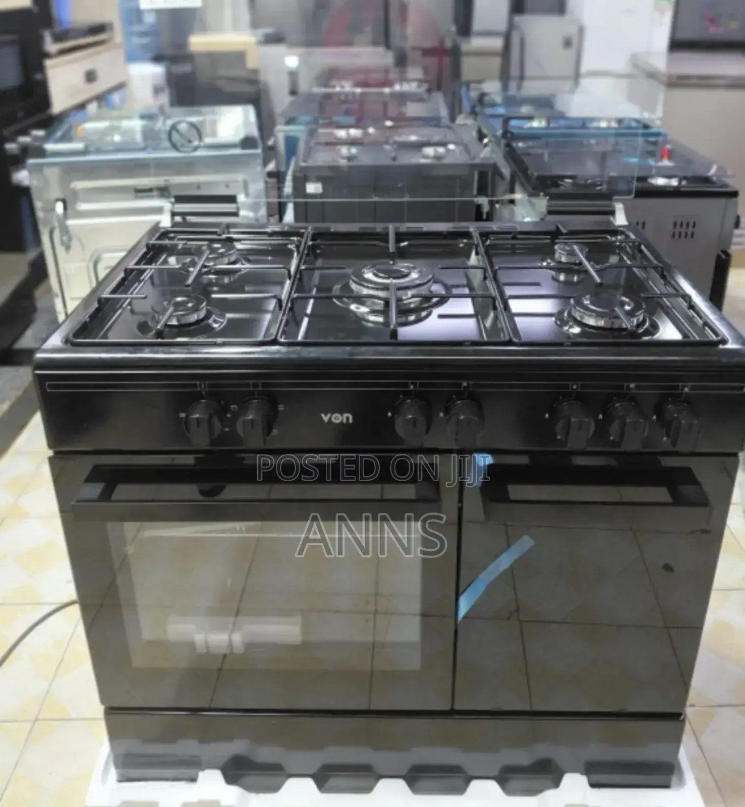 Von 5 Burner Gas Cooker 60 by 90