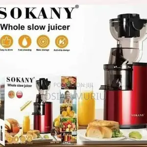 Sokany Cold Press Slow Juicer – High Juice Yield