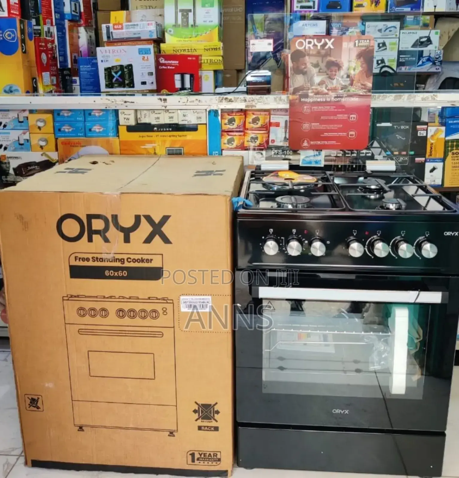 Oryx/Mika 60 by 60 Standing Cooker