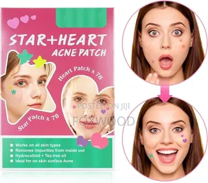Elaime Star+Heart Acne Patches.
