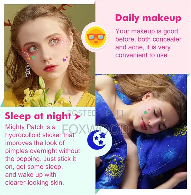 Elaime Star+Heart Acne Patches. - thumbnail 5