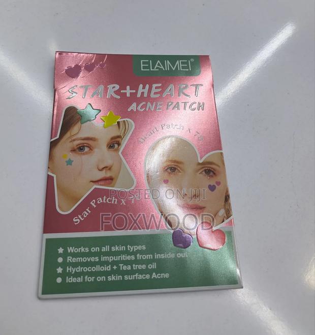 Elaime Star+Heart Acne Patches. - thumbnail 7