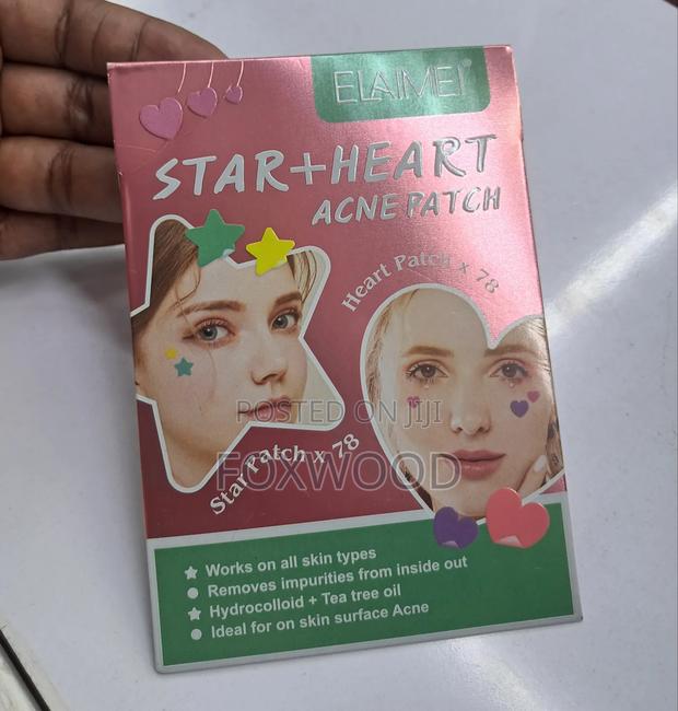 Elaime Star+Heart Acne Patches. - main view
