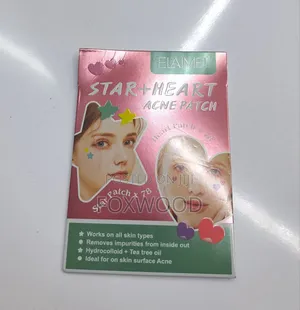 Elaime Star+Heart Acne Patches.