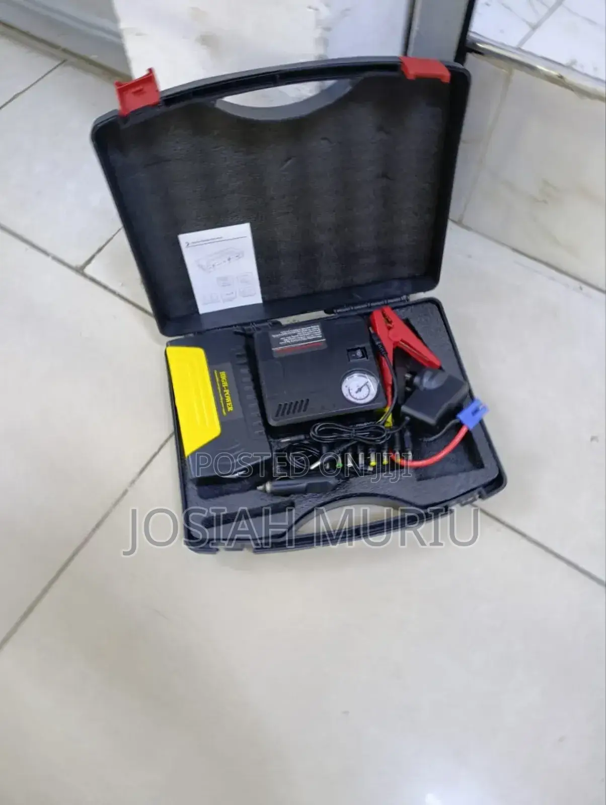 Car Jump Starter Kit
