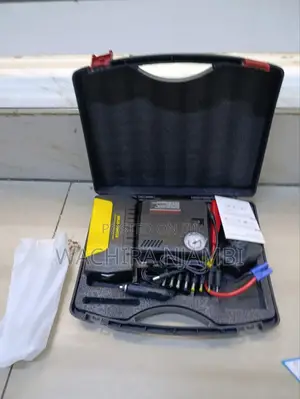 Emergency Car Jump Starter Kit High-Capacity Battery Power Bank