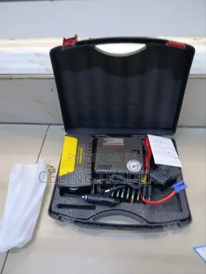 Emergency Car Jump Starter Kit High-Capacity Battery Power Bank