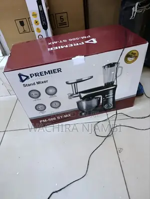 Premier Heavy-Duty Stand Mixer With Powerful Blender Meat Mincer