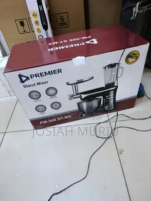 Premier Heavy-Duty Stand Mixer With Powerful Blender Meat Mincer