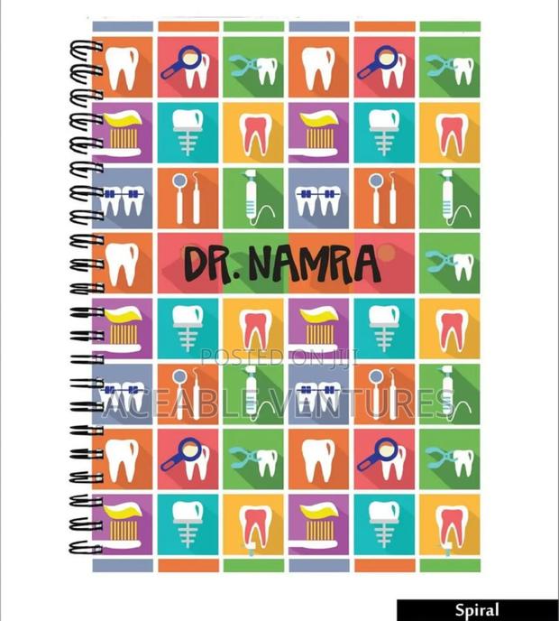 Spiral Notebook Designing and Printing - main view