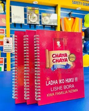 A5 Side Spiral Notebook With PVC Cover