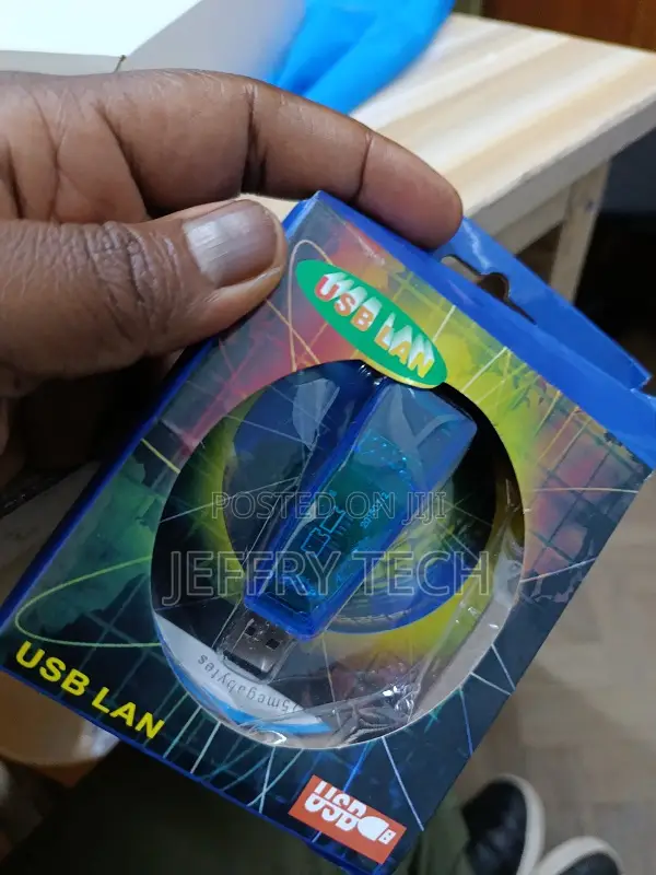 Usb Lan Card N-Ul01 Rj45 Female to Usb Male - New in Box
