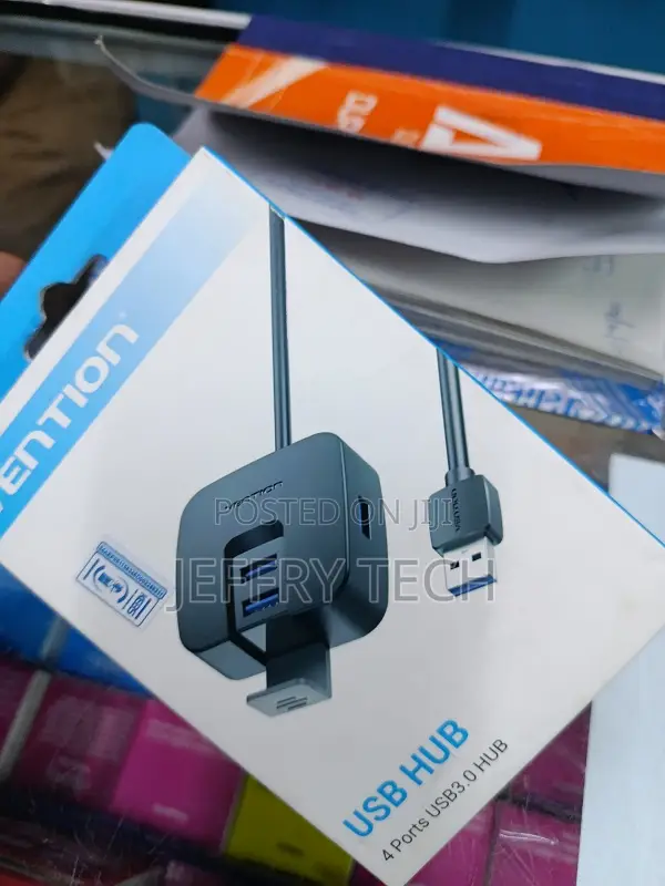 Usb 3.0 Hub Data Portable 4 Port Super Multiport Usb Splitter Extender
