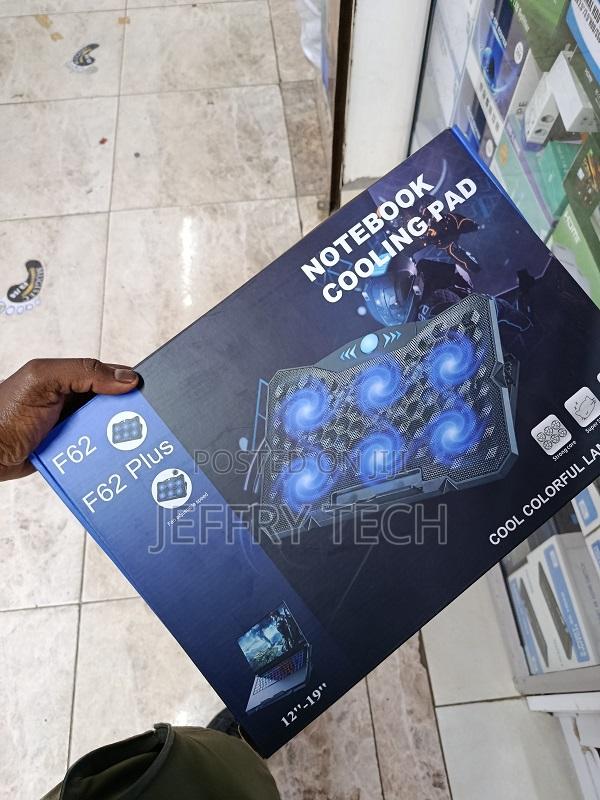 Adjustable Laptop Stand With 6 Cooler Fan - thumbnail 2