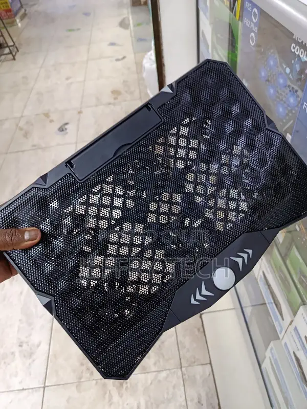 Adjustable Laptop Stand With 6 Cooler Fan