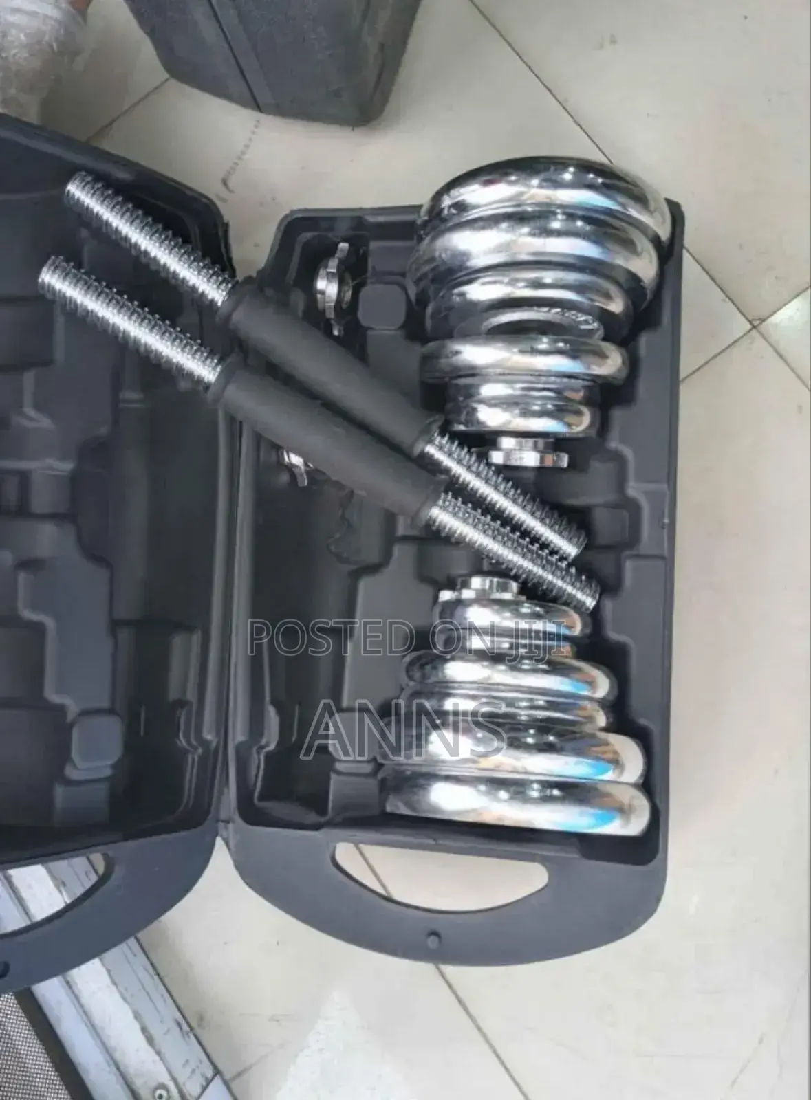 30kgs Chrome Dumbbells Gym *Set
