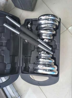 30kgs Chrome Dumbbells Gym *Set - thumbnail 2