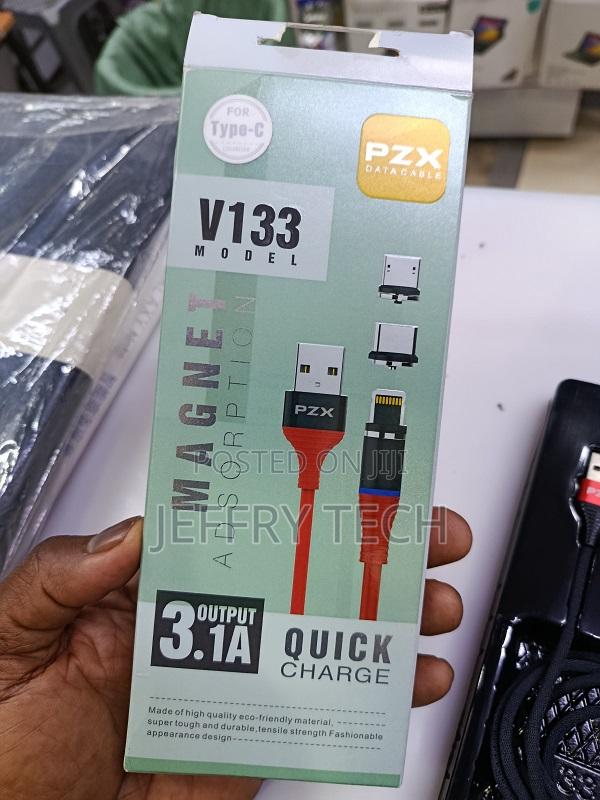 Magnetic Usb Cable, 3.1a, 1000mm Length for Type C - thumbnail 4