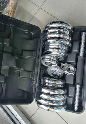 New 30kgs Chrome Dumbbells Gym *Set