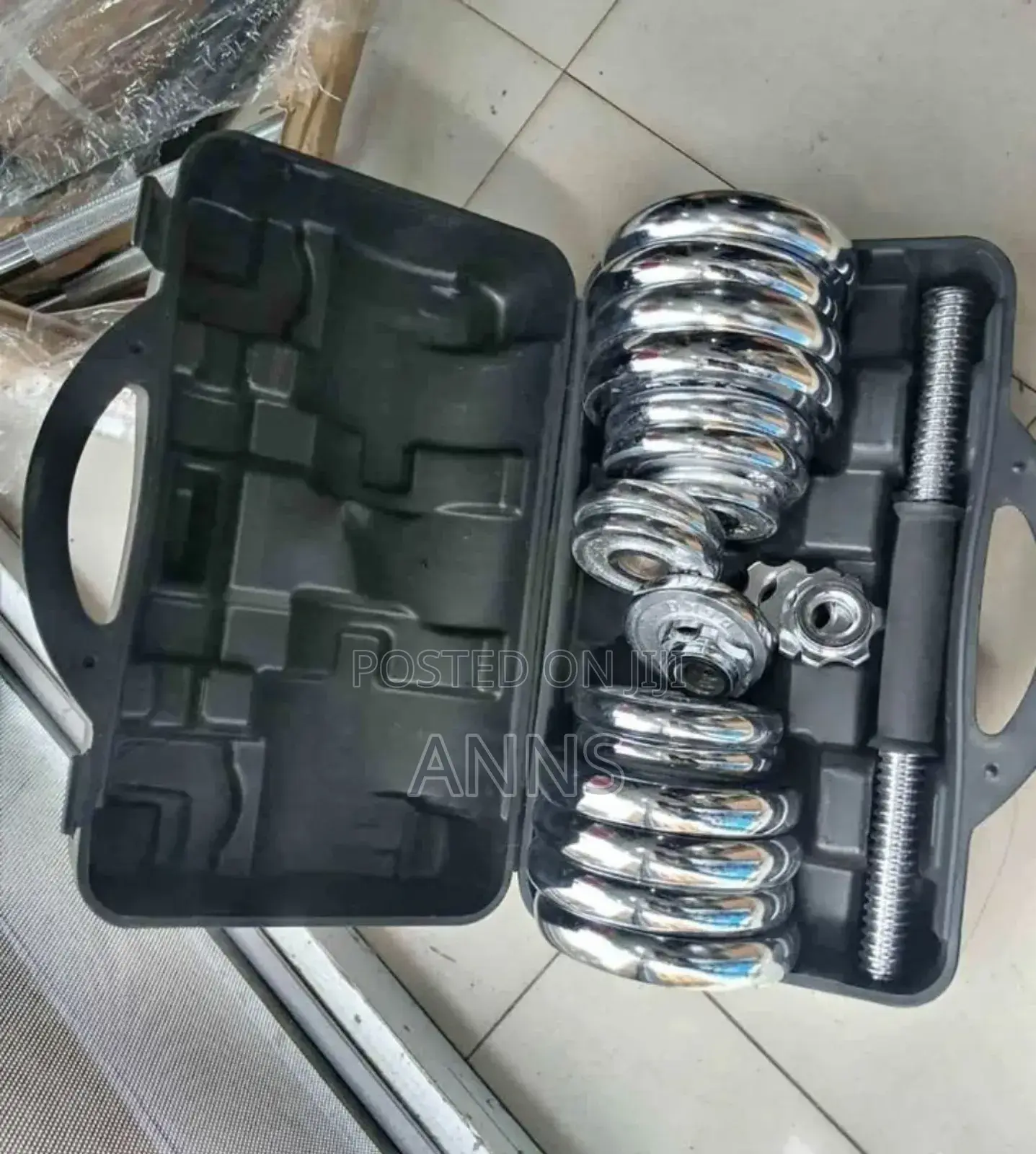 30kilograms Chrome Dumbbells *Set